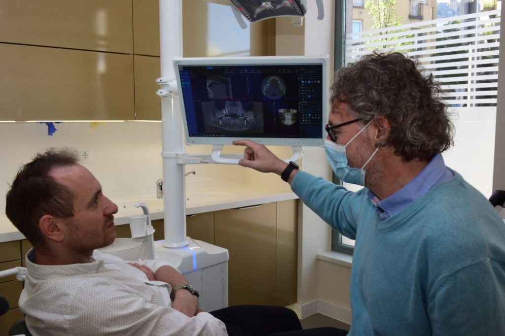 First face to face consultation at Budapest Dental Clinic, UK patients best choice for full mouth treatments abroad
